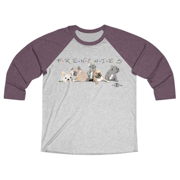 Matching Dog and Owner - F.R.E.N.C.H.I.E.S. Sitcom - Men Raglans - Men