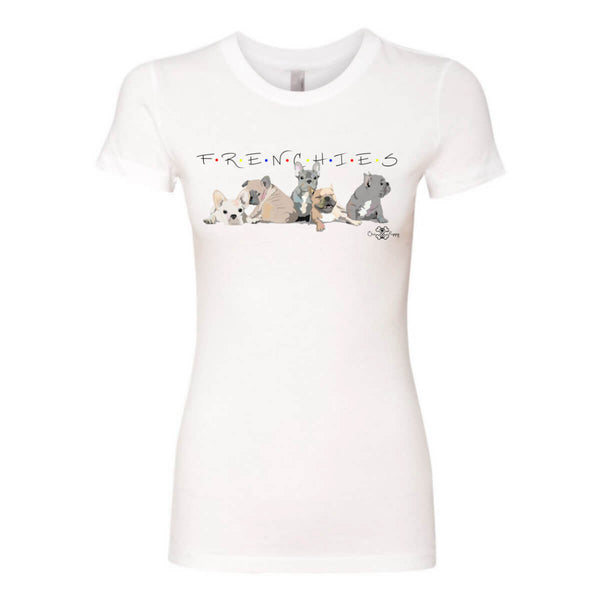 Matching Dog and Owner - F.R.E.N.C.H.I.E.S. Sitcom - Women Shirts - Women