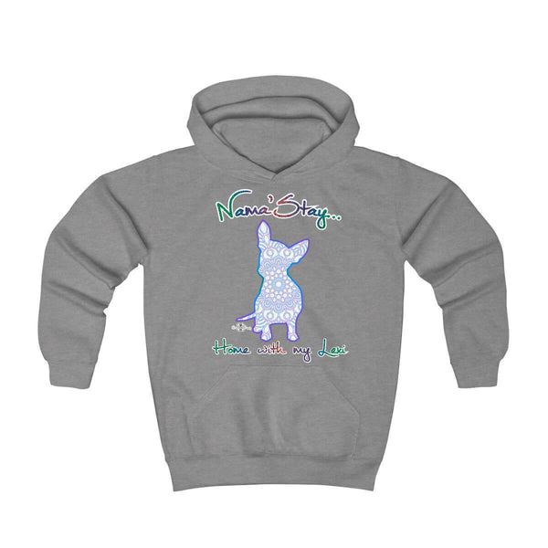 Matching Dog and Owner - Mandala Pups Silhouette - Youth Hoodies - Youth