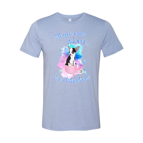 Matching Dog and Owner - All you need is Love & a Chihuahua - Men Shirts - Men