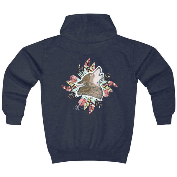 Matching Dog and Owner - Husky Pride Dreamcatcher - Youth Hoodies - Youth