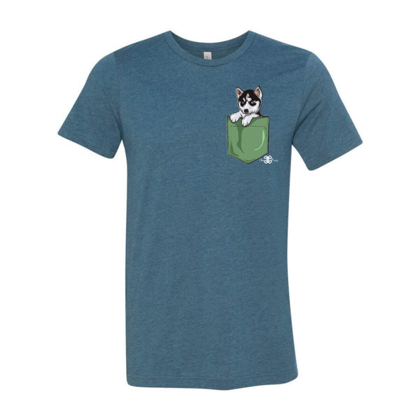 Matching Dog and Owner - Puppy Pocket - Men Shirts - Men