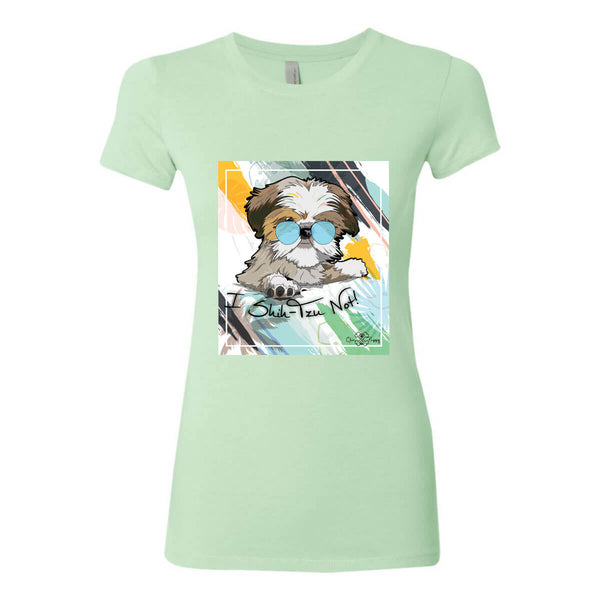 Matching Dog and Owner - I Shih-Tzu Not! - Women Shirts - Women