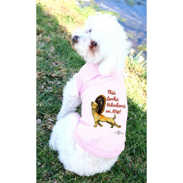 Matching Dog and Owner - This Looks Fabulous on Me! - Dog Shirts & Hoodies - Dogs