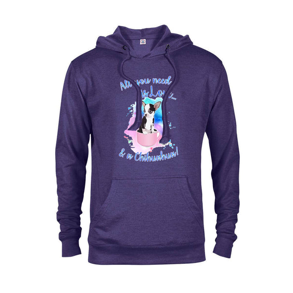 Matching Dog and Owner - All you need is Love & a Chihuahua - Youth Hoodies - Youth