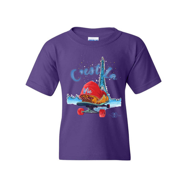 Matching Dog and Owner - C’est La Vie! - Youth Shirts - Youth