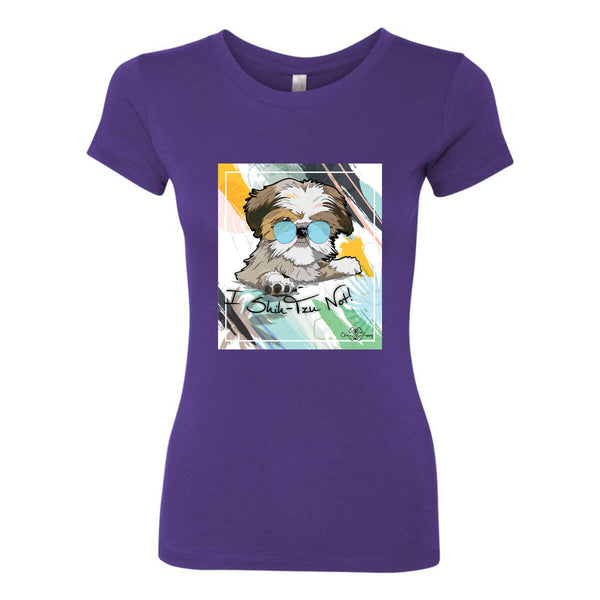 Matching Dog and Owner - I Shih-Tzu Not! - Women Shirts - Women