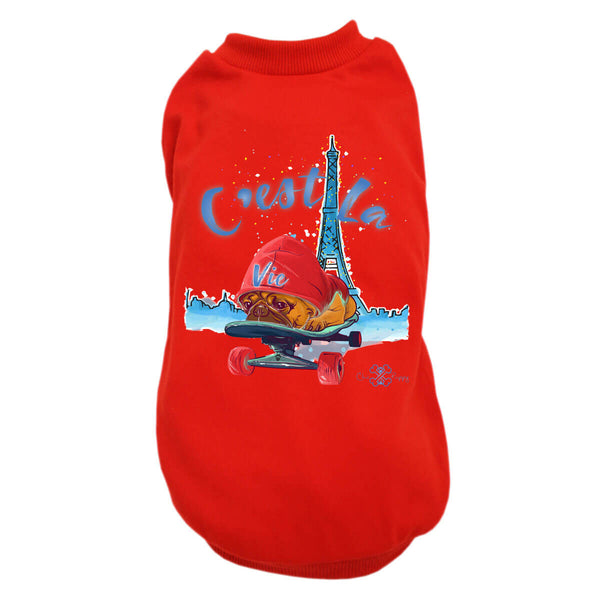 Matching Dog and Owner - C’est La Vie! - Dog Shirts & Hoodies - Dogs