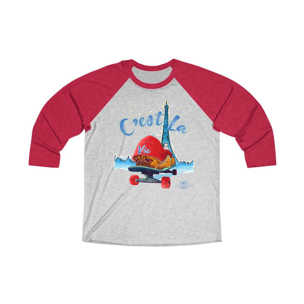Matching Dog and Owner - C’est La Vie! - Women Raglans - Women