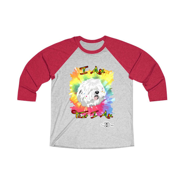 Matching Dog and Owner - I Am That I Am - Women Raglans - Women