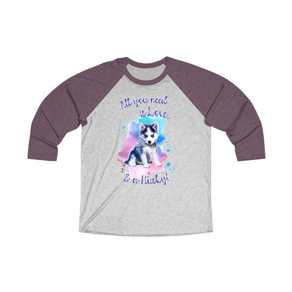 Matching Dog and Owner - All you need is Love - Women Raglans - Women