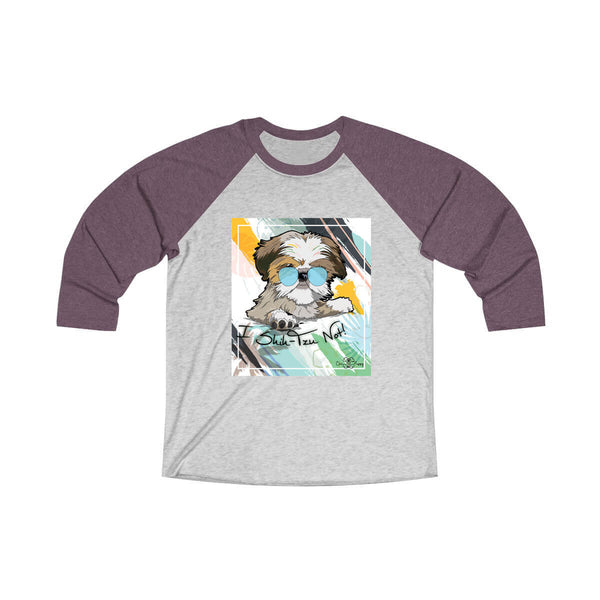 Matching Dog and Owner - I Shih-Tzu Not! - Men Raglans - Men