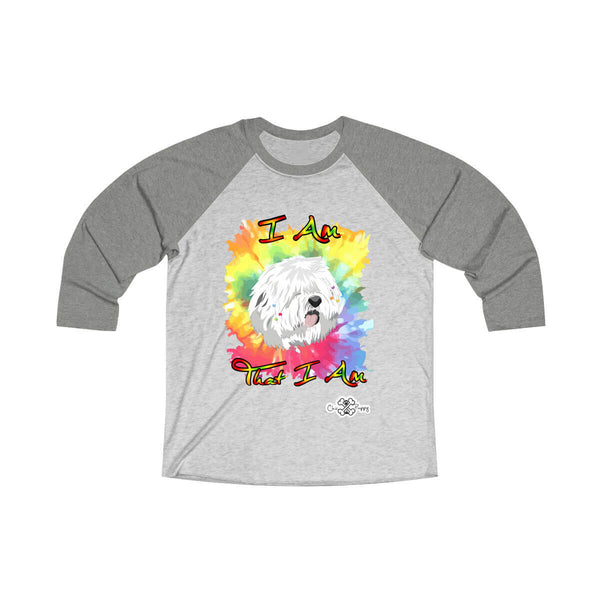 Matching Dog and Owner - I Am That I Am - Women Raglans - Women