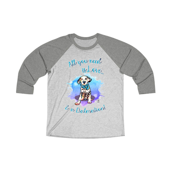 Matching Dog and Owner - All you need is Love - Women Raglans - Women
