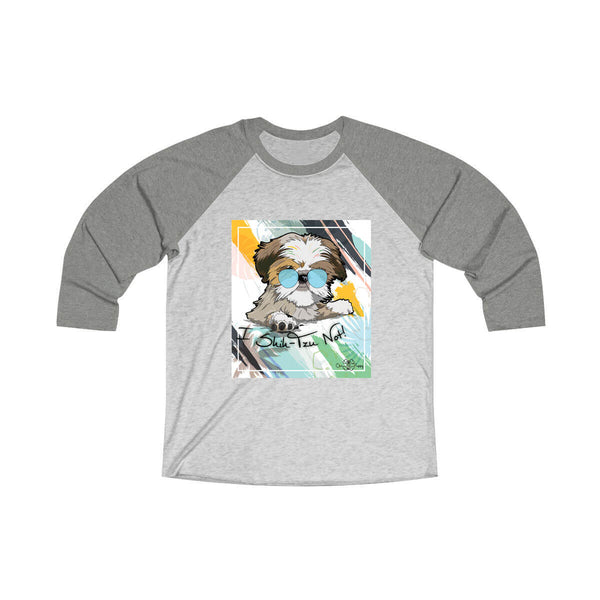 Matching Dog and Owner - I Shih-Tzu Not! - Men Raglans - Men