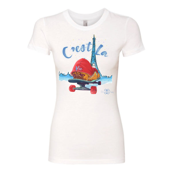 Matching Dog and Owner - C’est La Vie! - Women Shirts - Women