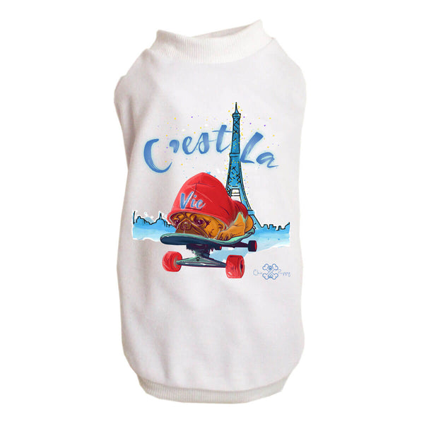 Matching Dog and Owner - C’est La Vie! - Dog Shirts & Hoodies - Dogs