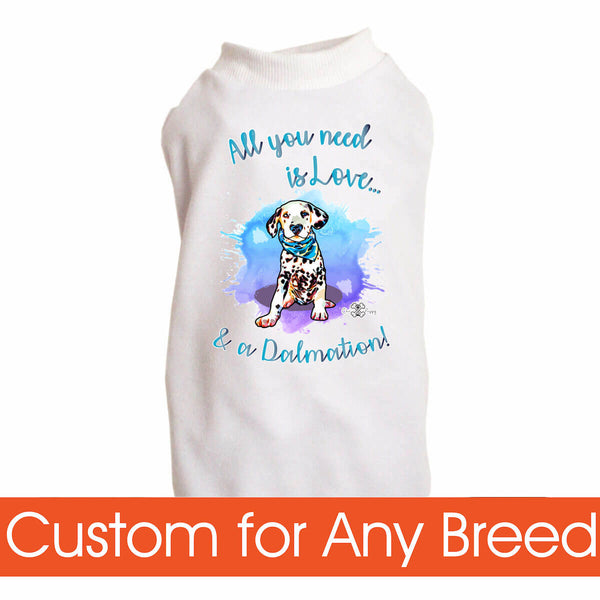 Matching Dog and Owner - All you need is Love - Dog Shirts & Hoodies - Dogs