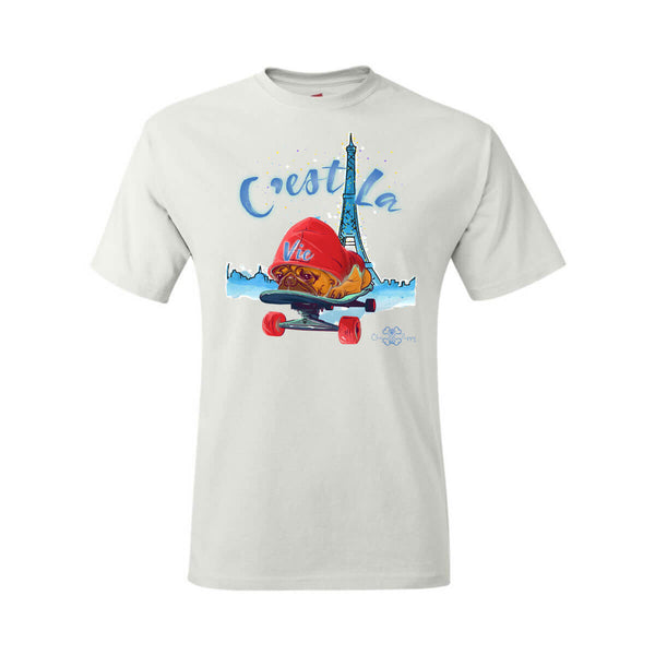Matching Dog and Owner - C’est La Vie! - Men Shirts - Men