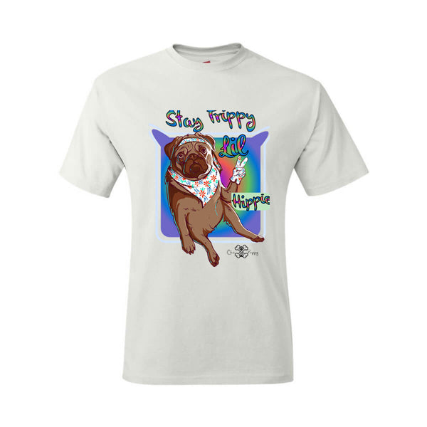 Matching Dog and Owner - Stay Trippy Lil Hippie - Men Shirts - Men