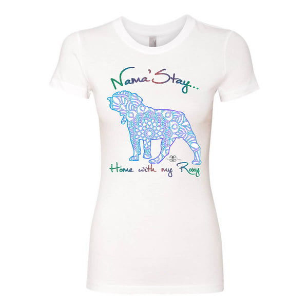 Matching Dog and Owner - Mandala Pups Silhouette - Women Shirts - Women