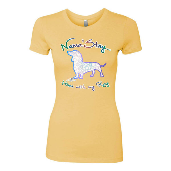 Matching Dog and Owner - Mandala Pups Silhouette - Women Shirts - Women