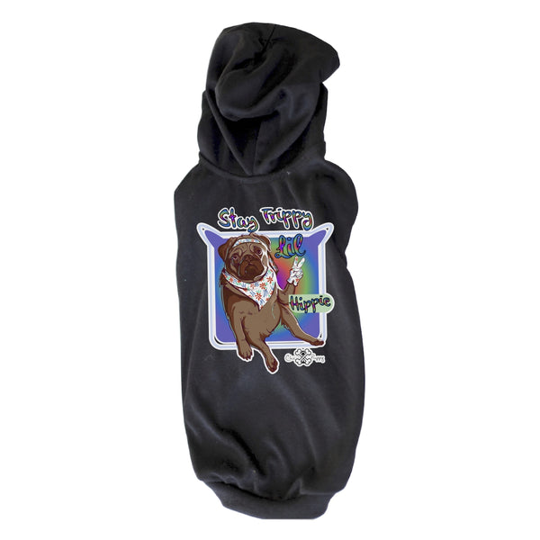Matching Dog and Owner - Stay Trippy Lil Hippie - Dog Shirts & Hoodies - Dogs