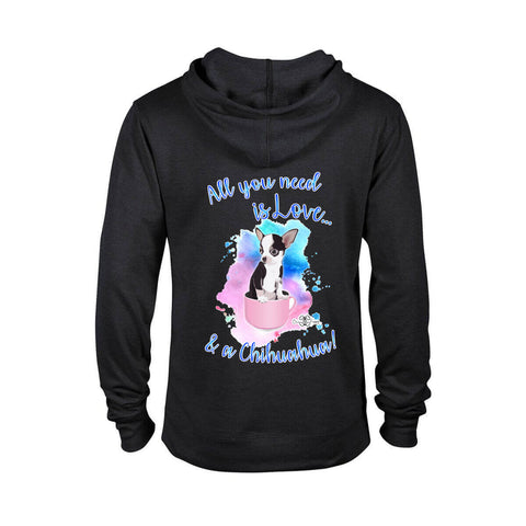Matching Dog and Owner - All you need is Love & a Chihuahua - Women Hoodies - Women