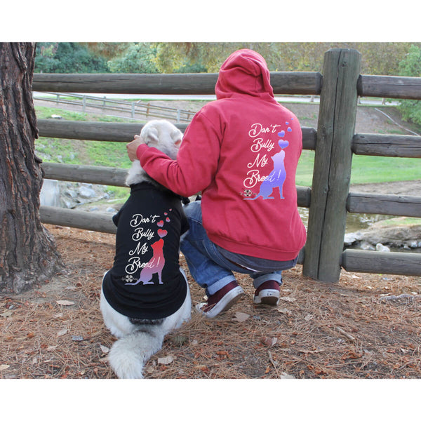 Matching Dog and Owner - Don't Bully My Breed! - Youth Hoodies - Youth