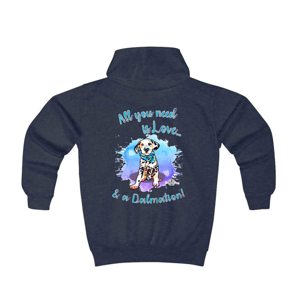 Matching Dog and Owner - All you need is Love - Youth Hoodies - Youth