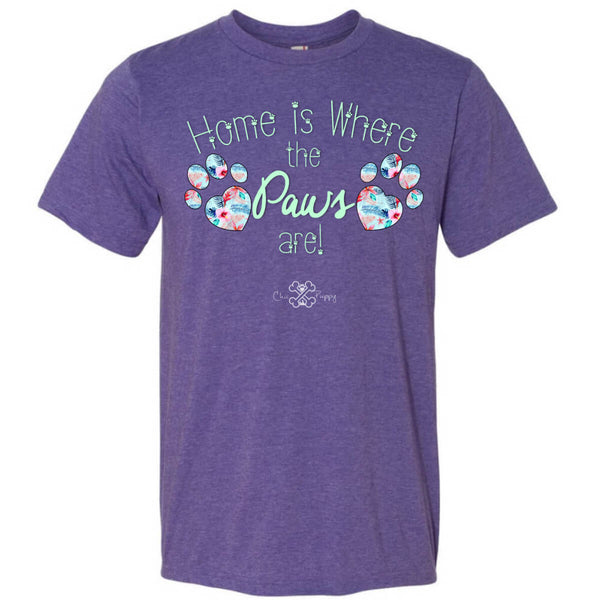 Matching Dog and Owner - Home is Where the Paws Are! - Men Shirts - Men