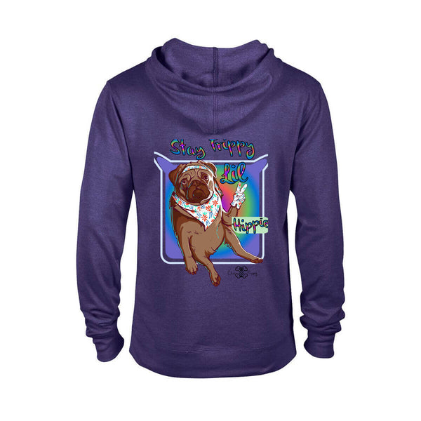 Matching Dog and Owner - Stay Trippy Lil Hippie - Men Hoodies - Men