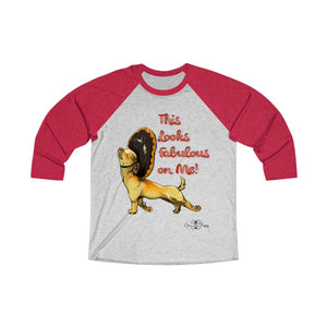 Matching Dog and Owner - This Looks Fabulous on Me! - Women Raglans - Women